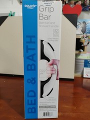 Equate Bed and Bath Small Grip Bar Bathtub and Shower Handle 11.56″ W x 3.75″ H