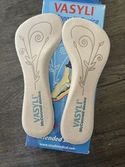 vasyli orthotic insoles heeled/sandals Slim Fit Women’s XS 4.4-6