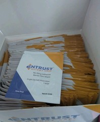 ENTRUST Ostomy Care (100) No Sting Adhesive Barrier Film Wipes #5200