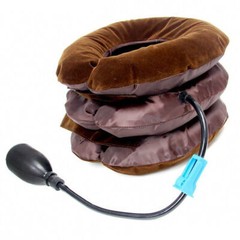 Cervical Neck Traction Device Inflatable & Adjustable Neck Stretcher Neck