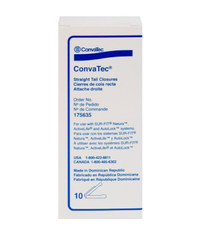 ConvaTec Tail Closure Clamp Flexible Plastic 175635 10 Ct Each