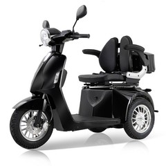 3 Wheels Heavy Duty Mobility Scooters for Seniors 800W 60V 20AH 330lbs 36 Miles