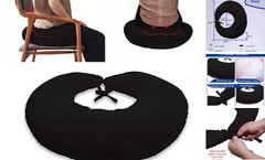 BBL Pillow After Surgery for Butt Sleeping, Brazilian Butt Lift Black Dot