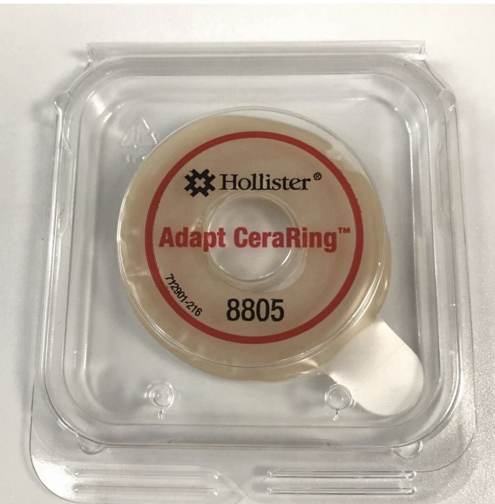 10 Hollister 8805 Adapt™ CeraRing Ostomy Barrier Rings 2″ Exp 2030 New No Box