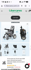 Electric Motorized Chair in Original Packaging and Manual.