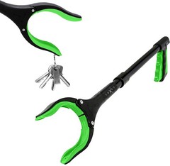 Grabber Reacher Tool 19 Inch Long, Foldable Pick Up Stick – Strong Grip