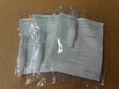 Oxygen Tubing Swivel Connectors 6 pk White Disposable