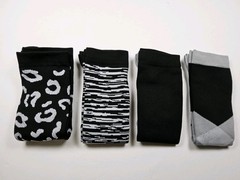 Unbranded Compression Lot Of 4 Pairs Socks Size S/M