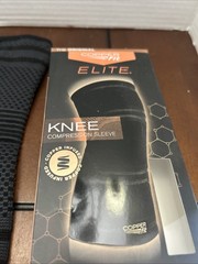 Elite Copper Fit Knee Compression Sleeve LARGE EXTRA LARGE L/XL