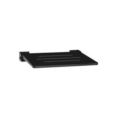 Seachrome SHAFSL-185155-PBS-S-MB Slimline Wall Mounted, Folding Shower Seat, …