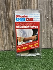Mueller Sport Care AirCast Tennis Elbow Support Beige One Size #4527 NEW