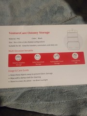 Hanging Ostomy Supplies Bags with Hook Travel Bag for Colostomy Accessories