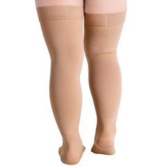 MX Care Thigh High Compression Stockings Closed Toe Leg Support for tired legs