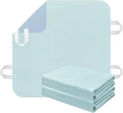 2 Pack Bed Pads for Incontinence 34×36 Inch – 2 Pack, Light Green