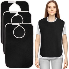 Utopia Towels 3 Pack Premium Unisex Adult Bibs for Elderly Women Men,…