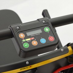 Portable Mobility Transfer Wheelchair Foldable Aluminum Care Transport Seat