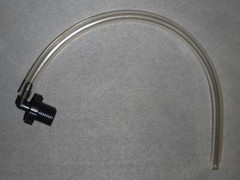 Humidifier Water Bottle Elbow (90 Degrees) Tubing Connector 12 Inches, 5 pack