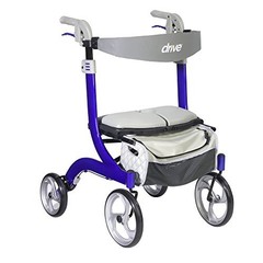 Rollator Drive Medical Nitro Blue 10 Inch