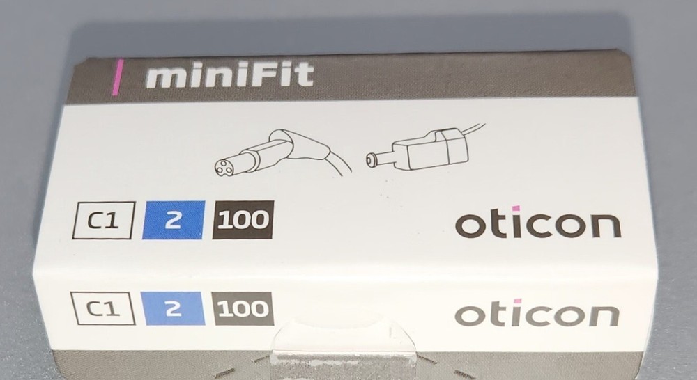 Brand new Oticon miniFit C1 Receiver ( Size 2 Left -100db ) USA Shipping