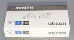 Brand new Oticon miniFit C1 Receiver ( Size 2 Left -100db ) USA Shipping