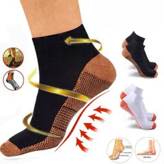 1 Pairs Men Women Compression Gym Relief Ankle Support Brace Foot Sleeve Socks
