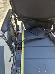 HEAVY DUTY Ki Focus cr 22″ 400LB MAX Tilt In Space Wheelchair HD used Red