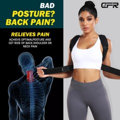 Shoulder Posture Correction Adjustable for Low Back Support Brace Band Men Women