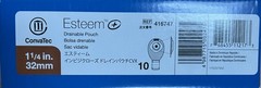 416747 ConvaTec – Ostomy Pouch Esteem 12 Inch Length 1-1/4 Inch – Exp 2028