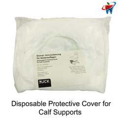 Calf Support Protective Disposable White Covers 50pcs Breathable Non-Woven
