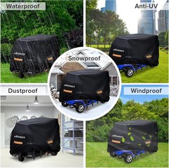 Upgraded Mobility Scooter Storage Cover, Heavy Duty 420D Oxford Fabric Electr…