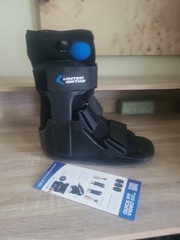 United Ortho Short Air Cam Walker Fracture Boot, Large, Black New USA1411X