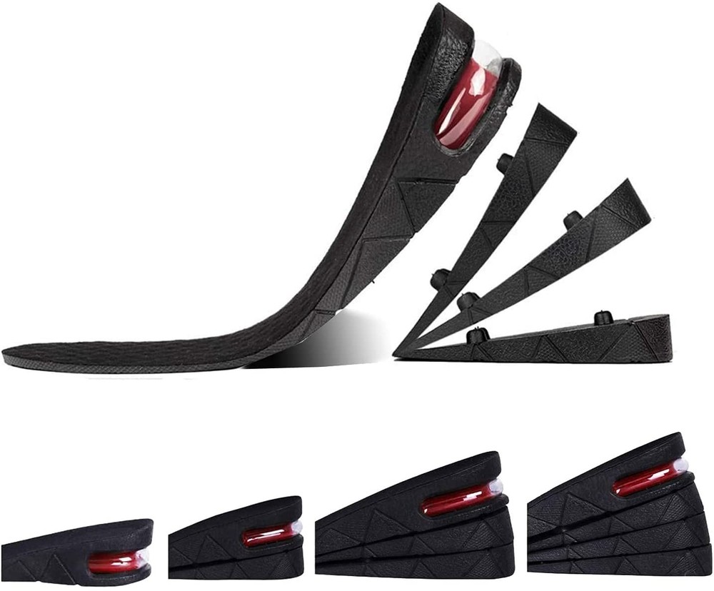 INXIHELA – Adjustable Height Insole US 5-9, 3-9 cm (1.18-3.54 Inch), Black