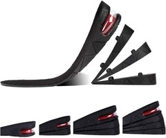 INXIHELA – Adjustable Height Insole US 5-9, 3-9 cm (1.18-3.54 Inch), Black
