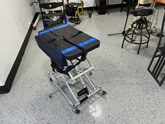 Rollator wheelchair lifter Battery Powered Lift 100 lb portable light weight
