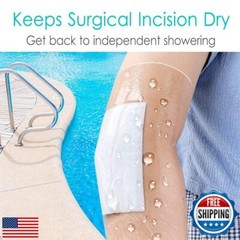 Waterproof Dialysis Port Shower Cover Pd Catheter Shower Shields Dialysis Cat