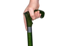 Dr. Watson – Handcrafted Wooden Walking Stick, Walking Cane with Duke Handle