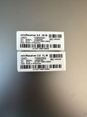 NEW SET OF SIGNIA/SIEMENS/REXTON MINI-RECEIVER 3.0 SIZE 1 MEDIUM POWER RECEIVERS
