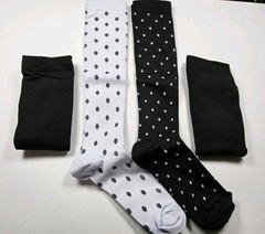 Unbranded Compression Lot Of 4 Pairs Socks Size S/M