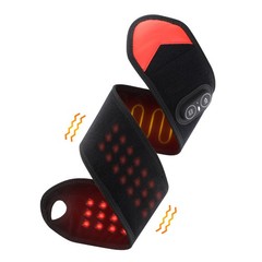 660nm Red Light Therapy Wrist & Hand Massager 36 LED Wireless Heated Pad 3000mAh