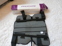 Procare 20 inch 3 panel Knee Splint Universal 7980020 Medical Leg Brace with Box