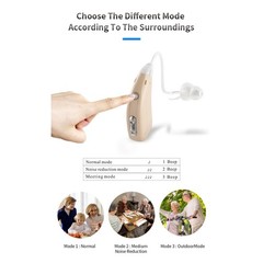 Open-style Charging Case With Rechargeable Sound Amplifier