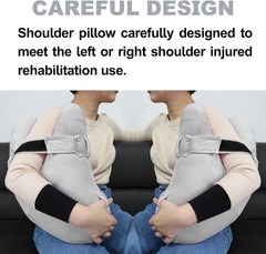 Post-Surgery Shoulder Pillow with Thumb Strap for Comfort & Relief – Adult Size