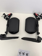 Wheelchair Elevating Legrests with Padded Calf Pads, Fits Most Chairs
