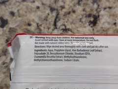 Cardinal Health Personal Cleansing Cloths Fragrance Free 2AWU-64 64 ct exp: 8/27