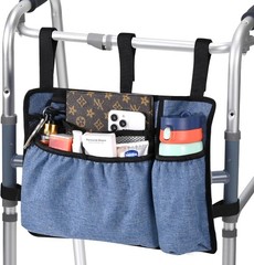 Universal Walker Bag w/ Cup Holder – Water Resistant Storage for Seniors