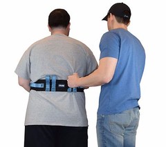 Gait Belt for Transfer & Walking 6 Hand Grips Quick-Release Metal Buckle LiftAid
