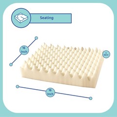 Span America Polyurethane Seat Cushion For Wheelchairs