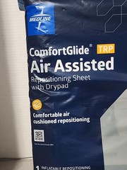 Medline MSC60011 Comfort Glide Air Assisted Repositioning Sheet 44x60in.