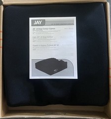 Sunrise Medical Jay J2 Deep Contour Wheelchair Seat Cushion 18″x18″ #2488A New
