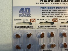 Premium Batteries Size 312 Hearing Aid Batteries (40 Pack) – EXP 5/2024